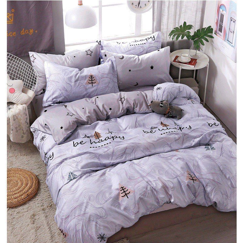 Bộ Drap, Áo Gối Và Mền Chần Nin Calisto 180*200+30cm (Nhiều Màu)