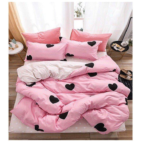 Bộ Drap, Áo Gối Nin Calisto 160*200+30cm (Nhiều Màu)