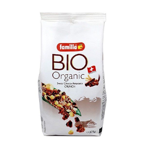 Ngũ Cốc Socola Organic Choco Crunch Familia 375g