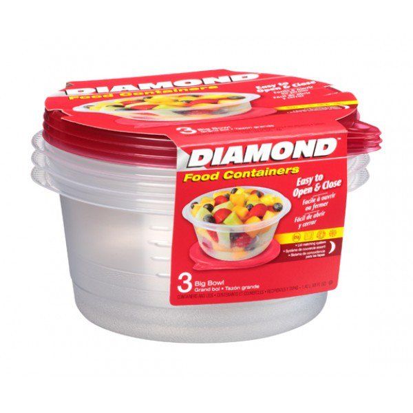 Combo 3 Hộp Thực Phẩm Diamond Deep Dish 1.89ml