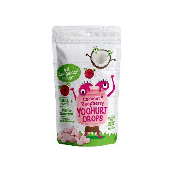 Snack Sữa Chua Khô Vị Dừa Và Quả Mâm Xôi 20g