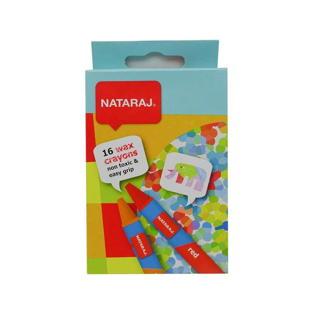 Bút Sáp 16 Màu Nataraj 16C