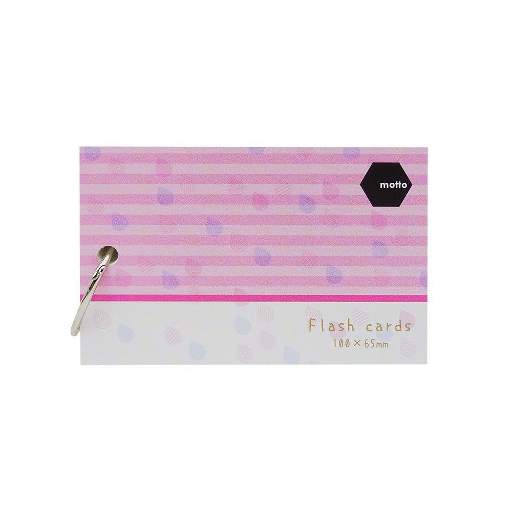 Giấy Note Motto Flash Cards 100 x 65mm CYFC100-PK