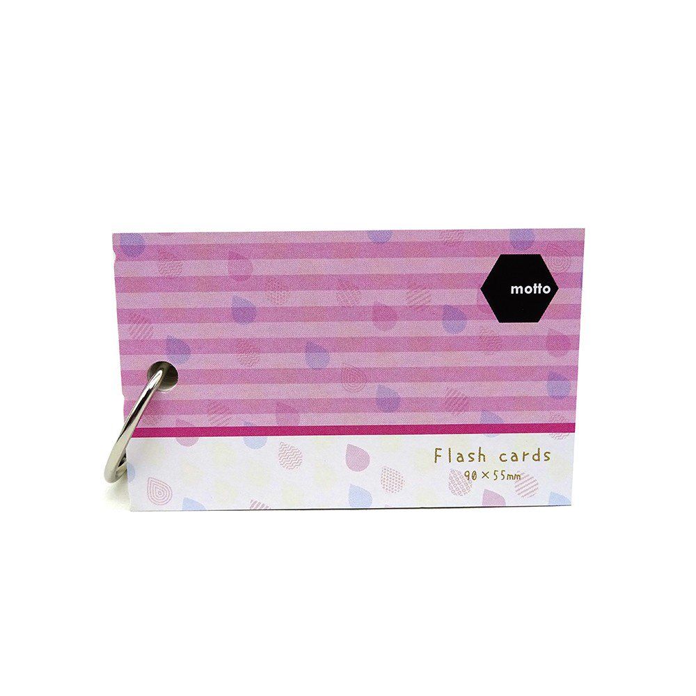 Giấy Note Motto Flash Cards 90 x 55mm CYFC90-PK