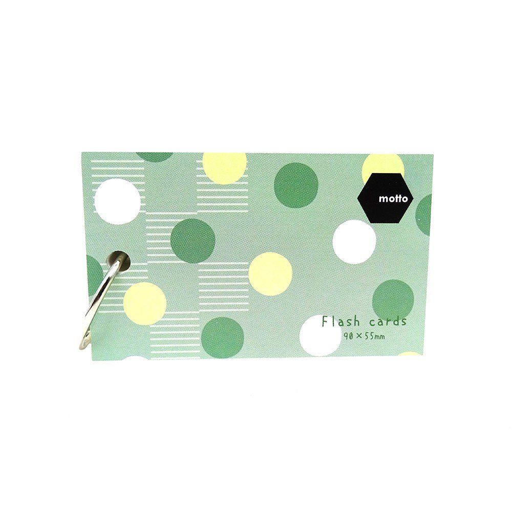 Giấy Note Motto Flash Cards 90 x 55mm CYFC90-GR