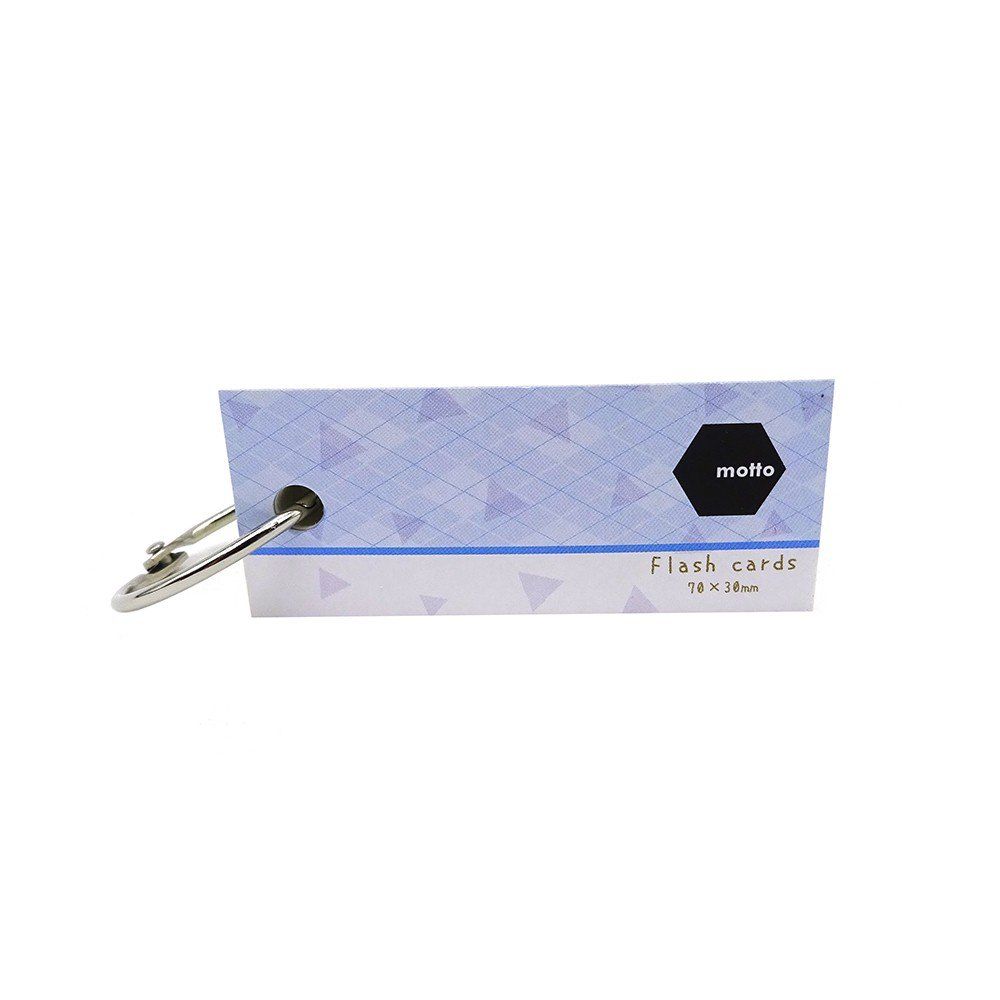 Giấy Note Motto Flash Cards 70 x 30mm CYFC70-BL