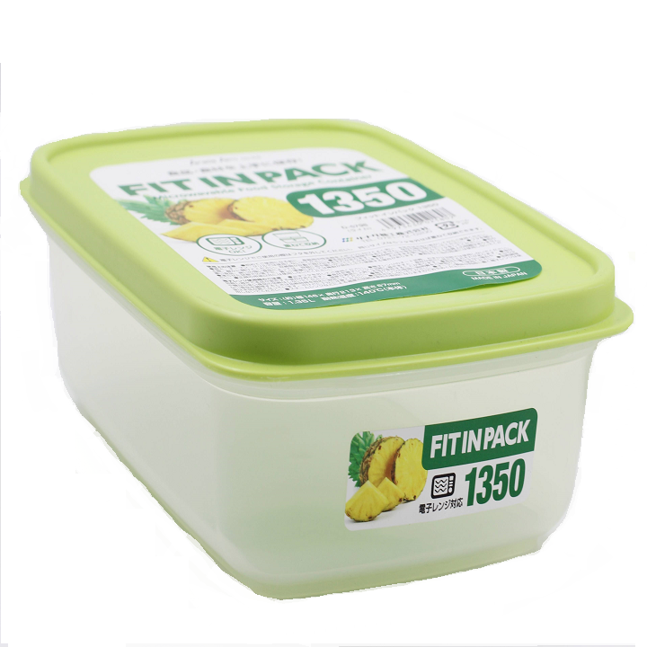 Hộp Nhựa Nắp Dẻo Konbini 1350ML