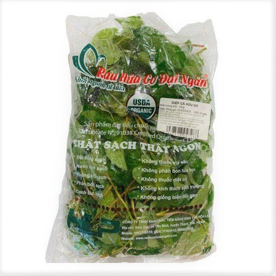 Diếp Cá Hữu Cơ 100g