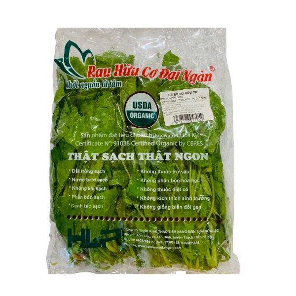 Cải Bó Xôi Hữu Cơ 300g