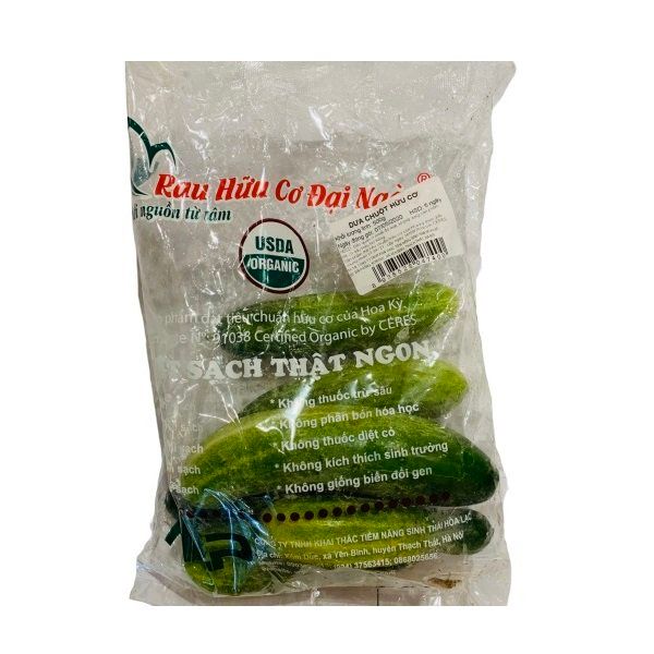 Dưa Chuột Organic 500g