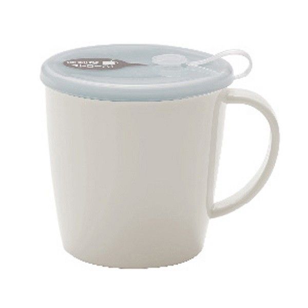 Cốc Uống Nước Có Nắp 300ml-Màu Be