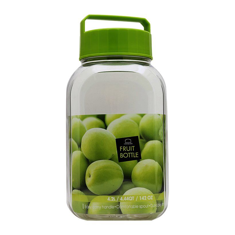 Bình ngâm nước hoa quả Lock&Lock Fruit bottle HPP453G 4,2L (Xanh lá cây)
