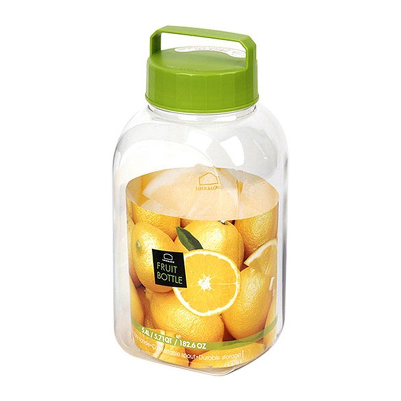 Bình ngâm nước hoa quả Lock&Lock Fruit bottle HPP454G 5,4L (Xanh lá cây)