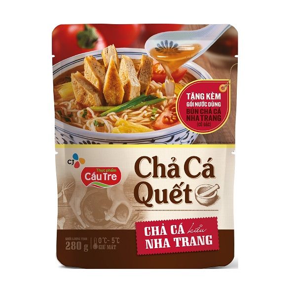 Chả Cá Quết Nha Trang CJ Cầu Tre 280g