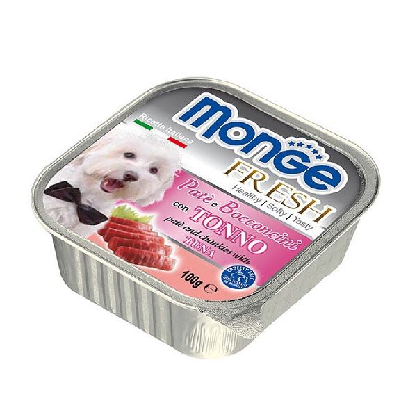 Pate Cho Chó Vị Cá Ngừ Monge 301C 100g