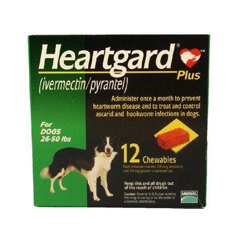 Thuốc Phòng Trị Giun Heartgard Green Viên