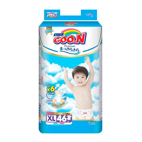 Tã Dán Goo.N Cao Cấp Super Jumbo XL46
