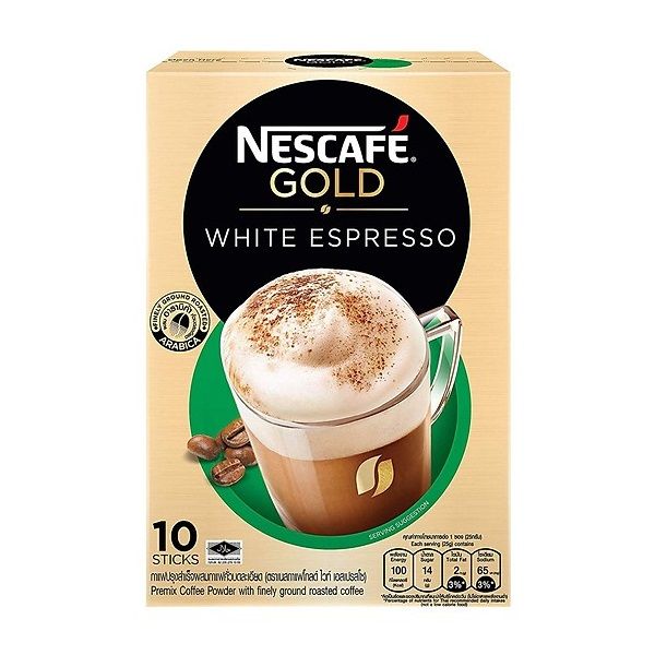 Cà Phê Nescafe Gold White Espresso 25gx10 (Mesa)