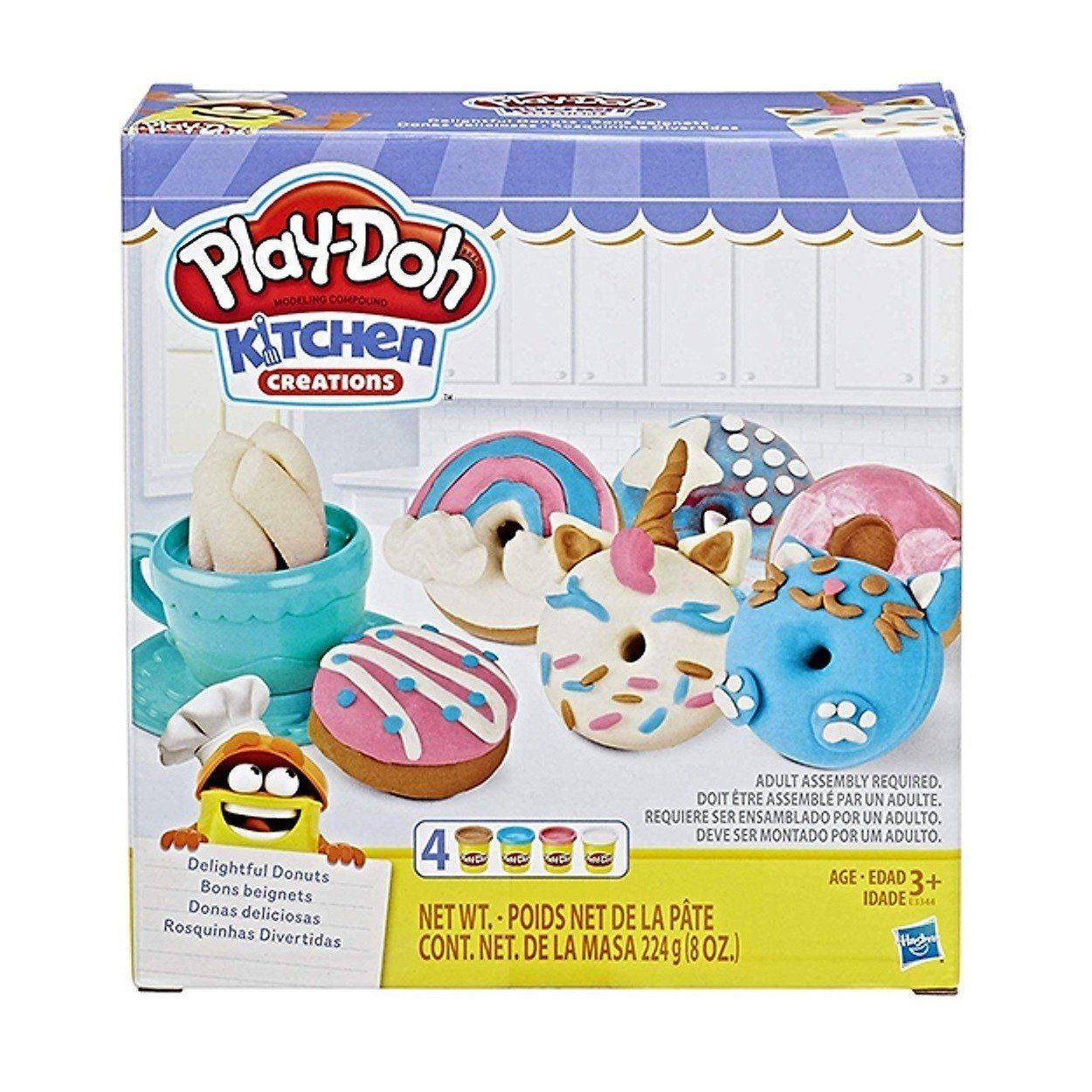 Đất Nặn Donut Sắc Màu Playdoh E3344