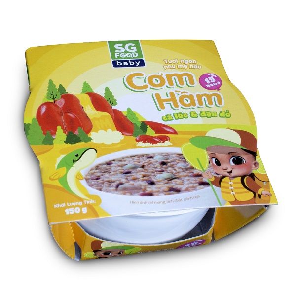 Cơm Hầm Cá Lóc Đậu Đỏ Saigon Food 150g