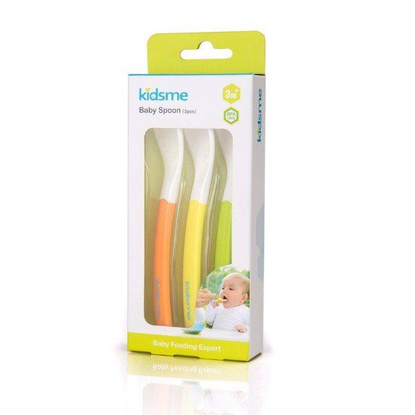 Bộ 3 Muỗng Tập Ăn Kidsme 140298