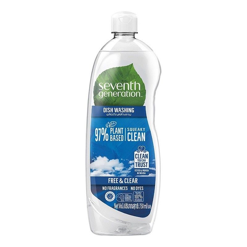 Nước Rửa Chén Seventh Generation Fresh & Clear Chai 750ml