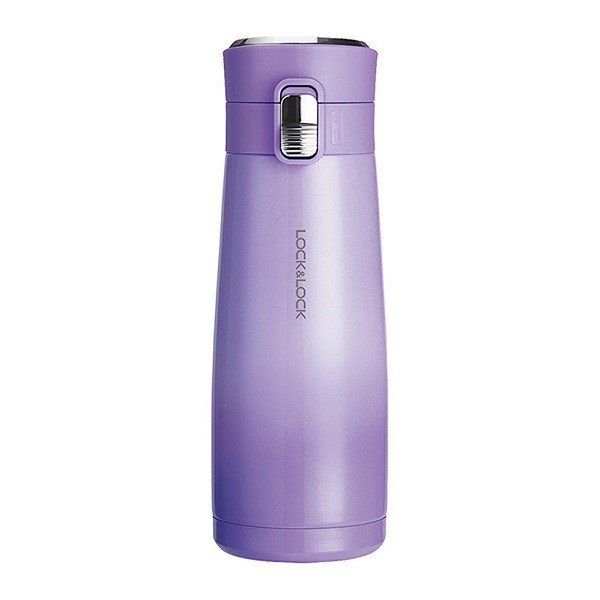 Bình Giữ Nhiệt Màu Tím Sunset Lock&Lock 450ml LHC3234PUP