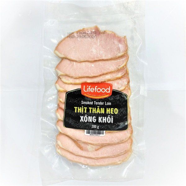 Thăn Heo Xông Khói Cắt Lát Lifefood 200g