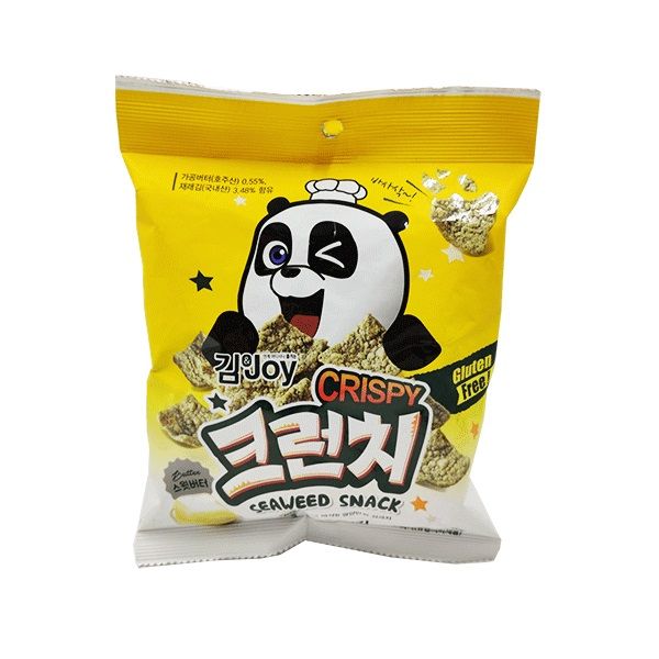 Bánh Snack Bắp Rong Biển Vị Bơ Ngọt Kim&Joy 35g