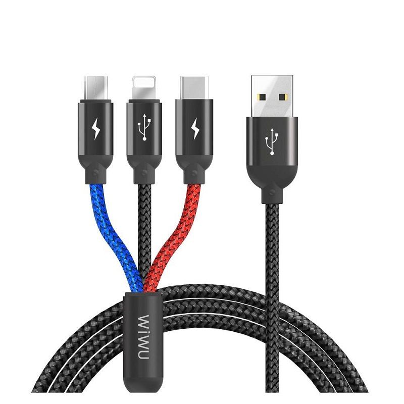 Cáp Sạc 3 Trong 1 Wiwu YZ-102