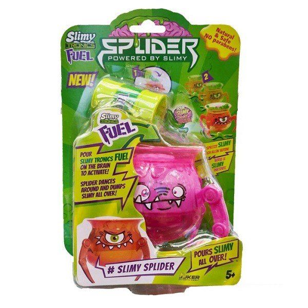 Chất Nhờn Ma Quái Slime Tronics Splider Màu Hồng Slimy 32980/PK