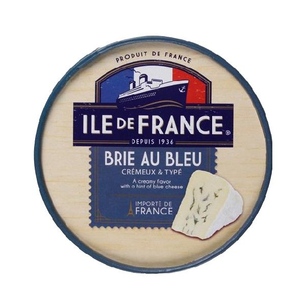 Phô Mai Brie Au Bleu Ile De France 125g