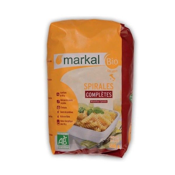 Nui Lứt Xoắn Spirales Hữu Cơ Markal 500g