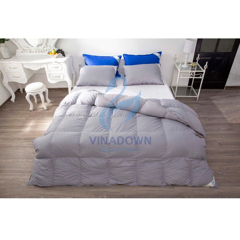 Chăn Lông Vũ 200*220cm MS04 Xám