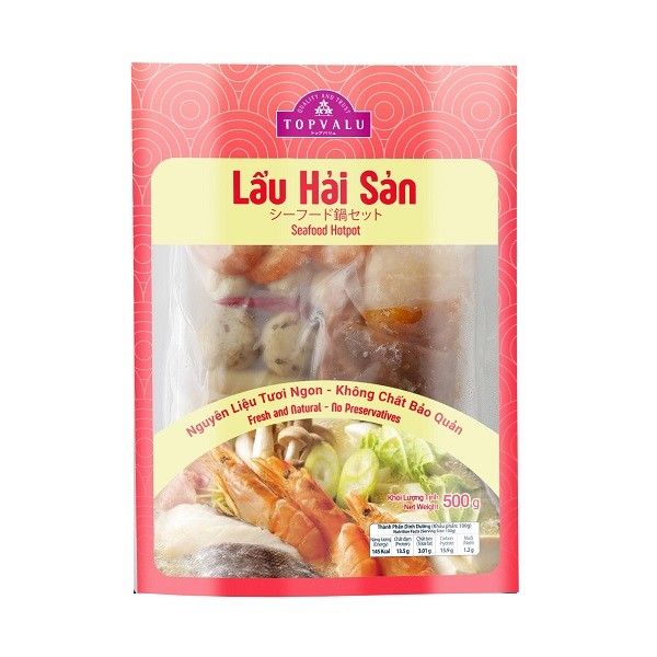 Lẩu Hải Sản Aeon Topvalu 500g