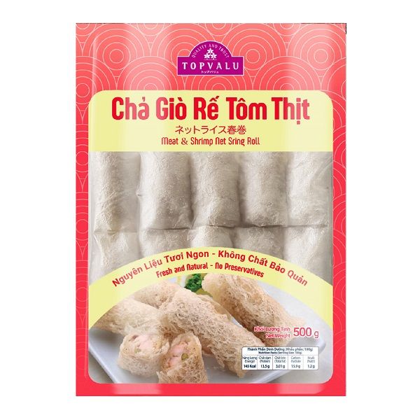 Chả Giò Rế Tôm Thịt Aeon Topvalu 300g