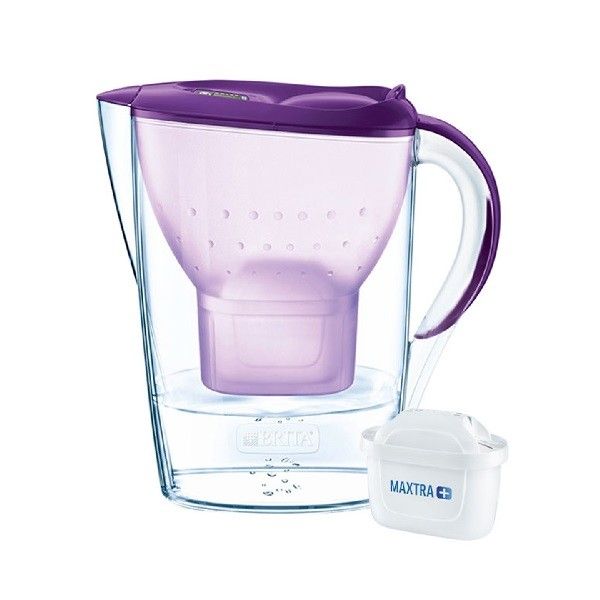 Bình Lọc Nước Brita F&E Marella Basic Purple 2.4L