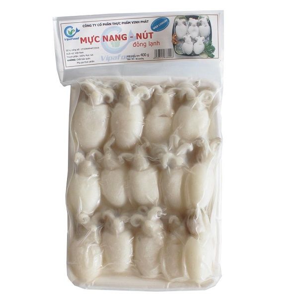 Mực Nang Nút Vinh Phát 400g (20-40con)