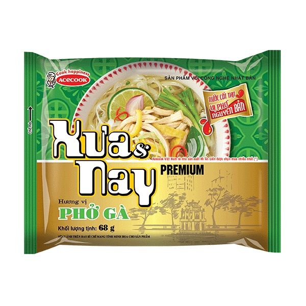 Phở Xưa Và Nay Premium Gà 68g
