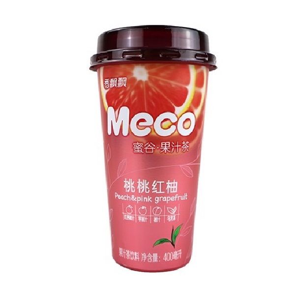 Trà Hoa Quả Meco Vị Đào Bưởi PCI 400ml