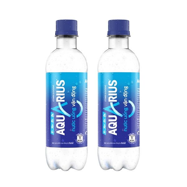 Combo 2 Nước Thể Thao Aquarius Zero 390ml