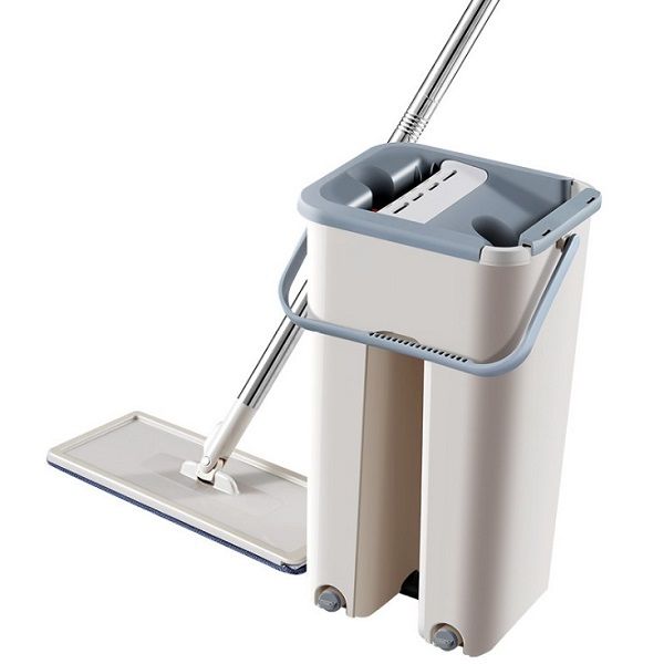 Bộ Cây Lau Nhà Thông Minh Kèm Thùng Vắt 2 Ngăn Cỡ Trung Inochi BH-M900