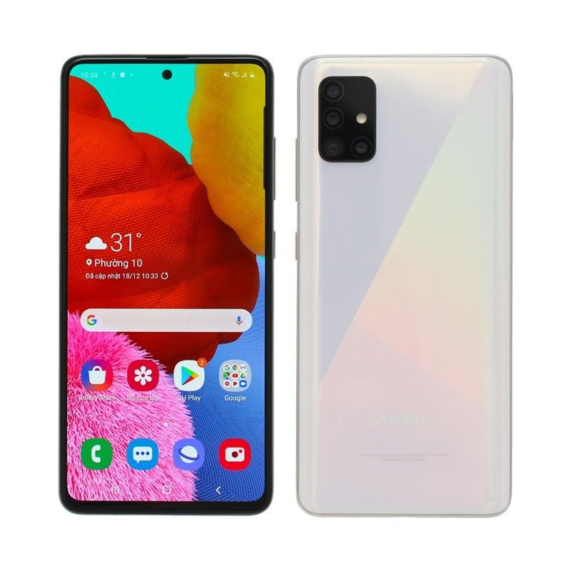 Điện Thoại Di Động Samsung Galaxy A51 (SM-A515F) Crush White