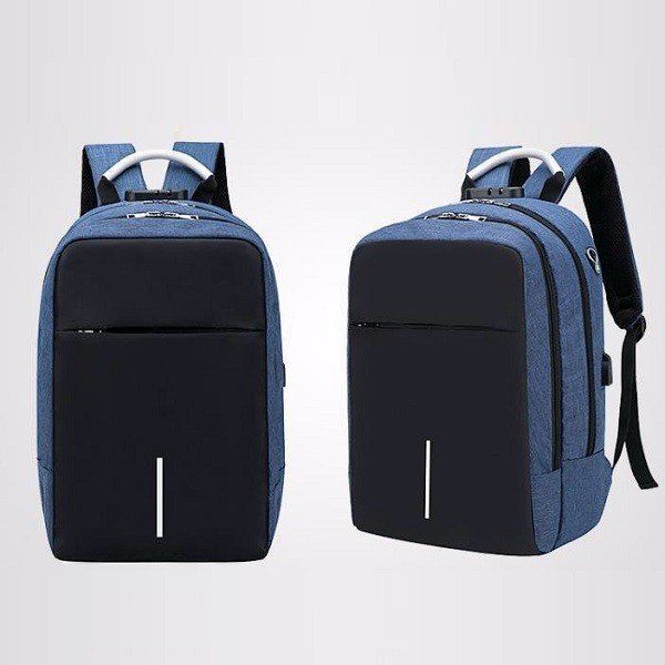 Balo Doma DMBL010 Lock USB-Xanh (Store 5704)