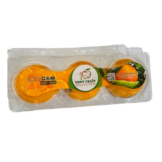 Cam Navel Ruột Vàng Mỹ Hộp 3 Trái