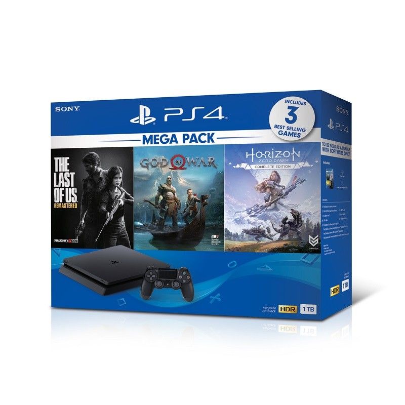 Máy PS4 Slim 1TB Mega Pack CUH-2218B MEGA