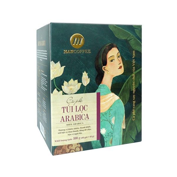 Cà Phê Túi Lọc Hancoffee Arabica 10g 10 Gói