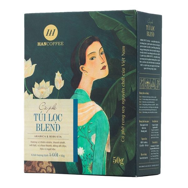 Cà Phê Túi Lọc Hancoffee Blend 10g 10 Gói