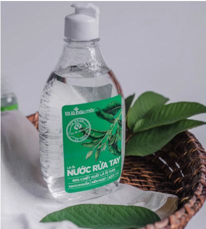 Nước Rửa Tay Lá Ổi Tôi Là Thảo Mộc 450 ml