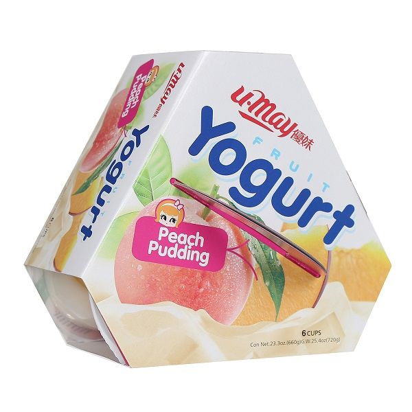 Thạch Rau Câu Vị Đào U.May 660g